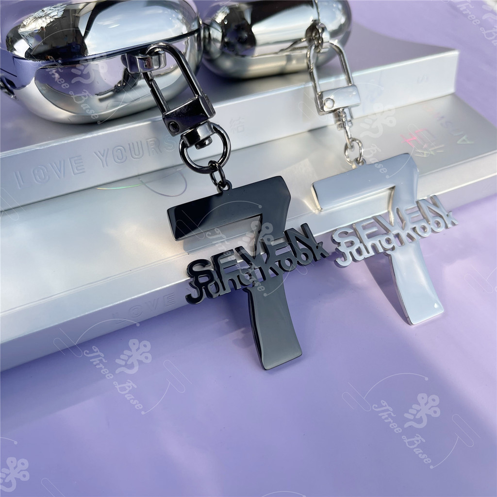 Keychain Metal KPOP BT BOYS Jungkook SEVEN GOLDEN Tae Hyung V Friends ...