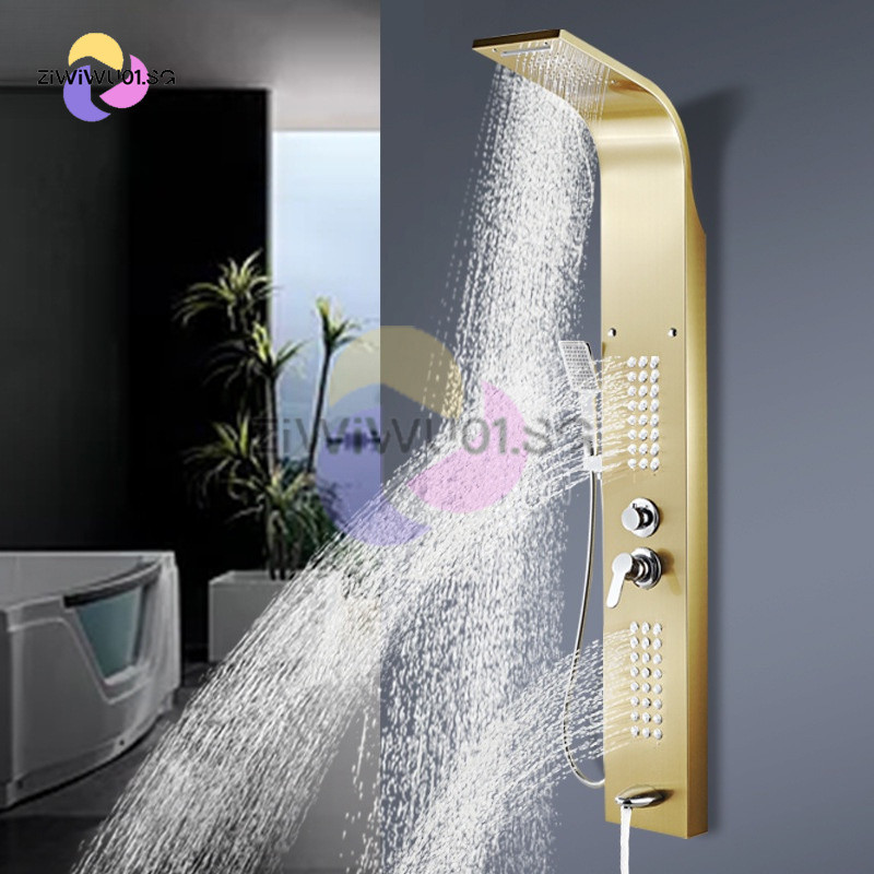 Shower Set 304 Stainless Steel Shower Screen Multi-functional Household ...