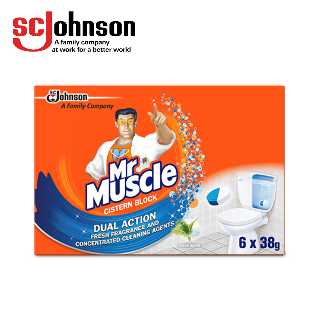 Mr Muscle In-Tank Cistern Block Cleaner (38g) [6S] | Shopee Singapore