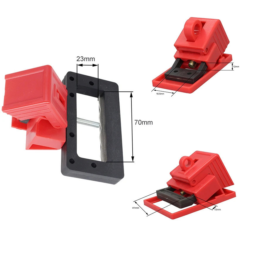 Universal MCCB Lockout Tagout - Secure Molded Case Circuit Breaker Lock ...