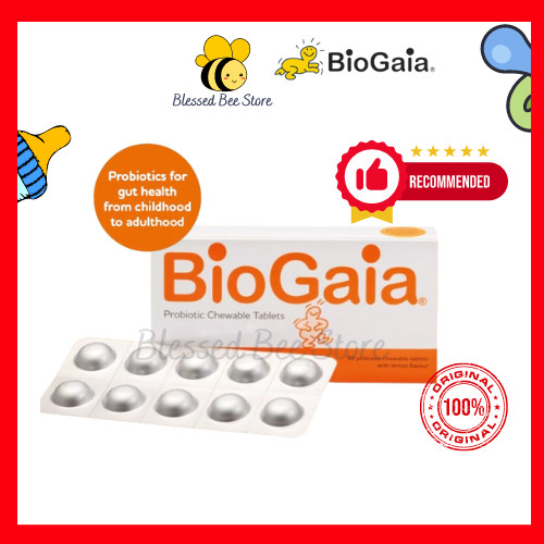 BioGaia Probiotic Chewable Tablets (30 tablets) | Shopee Singapore