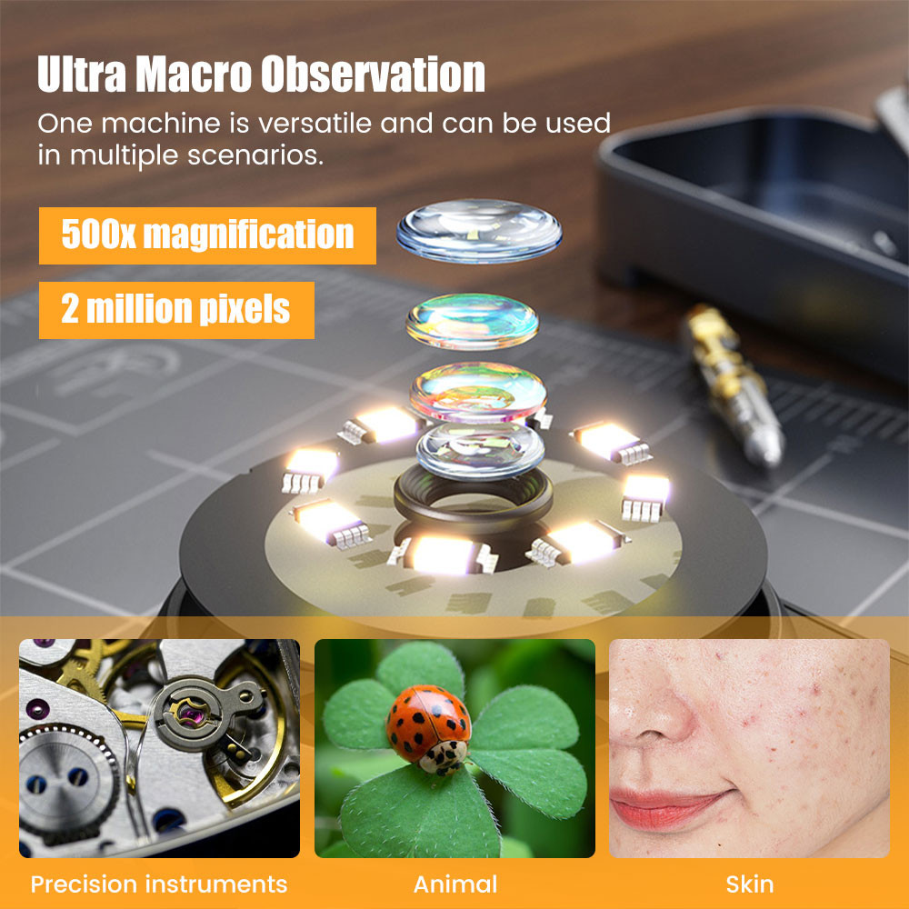 Portable Skin Analyzer Scalp Hair Camera Scanner Wireless Wifi ...