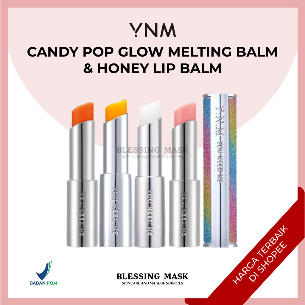 YNM Candy Pop Glow Melting Balm | Honey Lip Balm | You need Me | Shopee ...