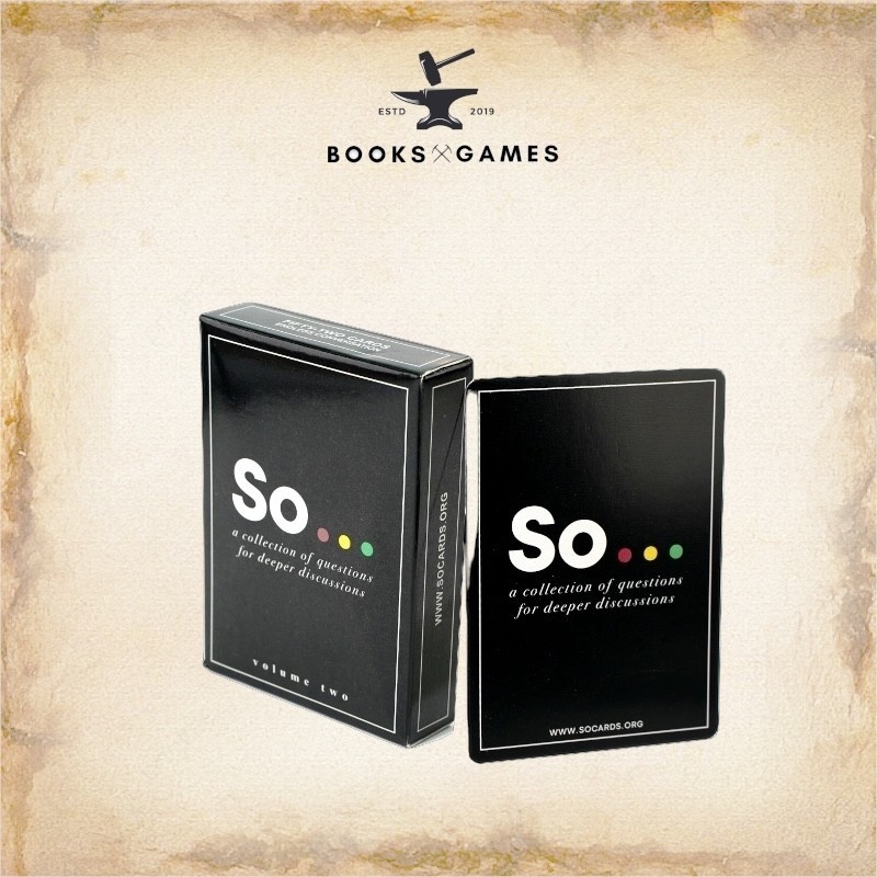 [🇸🇬Singapore Stock] So Cards Volume Two Deep Conversation Starters ...
