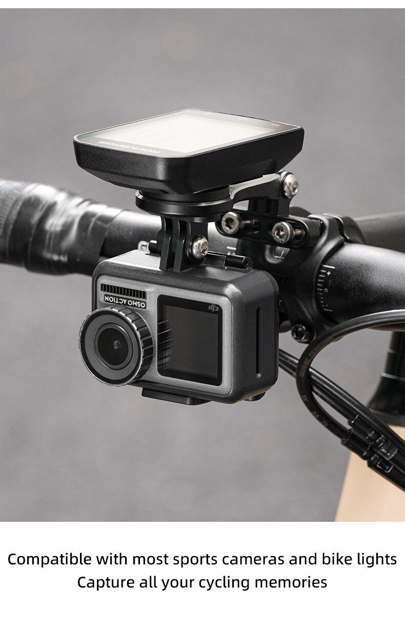 【3-day Delivery】ROCKBROS Speedometer Extending Bracket for Garmin Wahoo ...