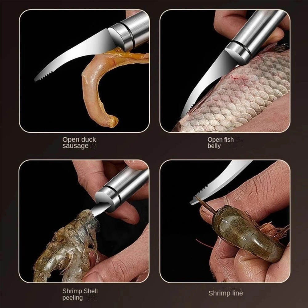 Multifunctional Double Head Fast Shrimp Peeler Stainless Steel Shrimp ...