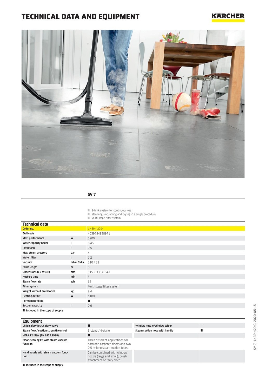 Karcher SV7 | SV 7 Steam Vacuum Cleaner | Shopee Singapore