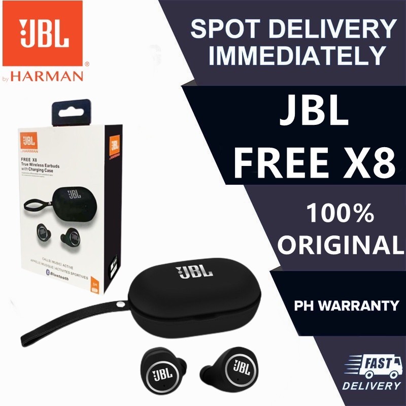 Jbl free x8 true wireless earbuds sale