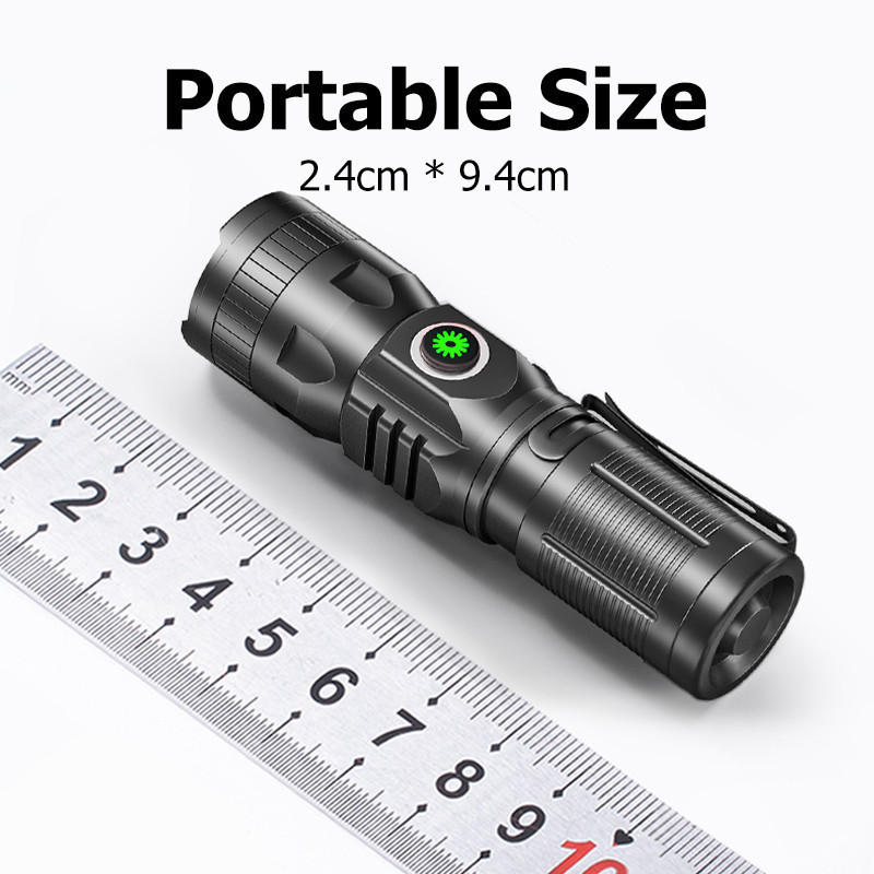 Smiling Shark SD5208 Mini Torchlight M77 Super Bright Flashlight LED ...