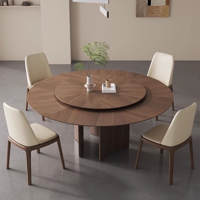 Solid wood dining table and chair combination, small household unit ...