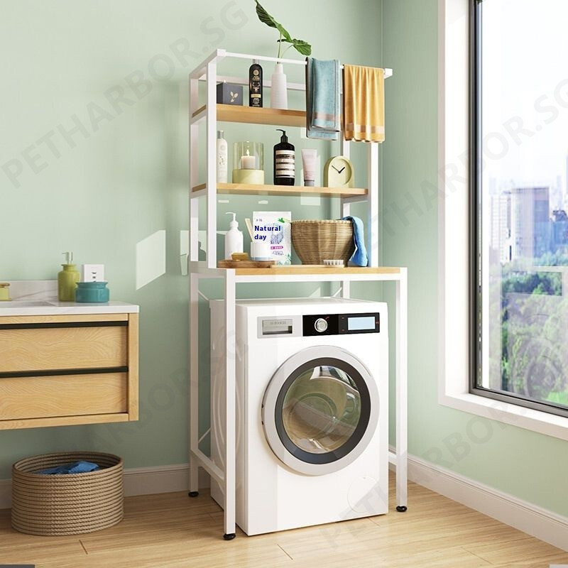 Waterproof Washing Machine Rack Bathroom Rack Bathroom Shelf Shower ...