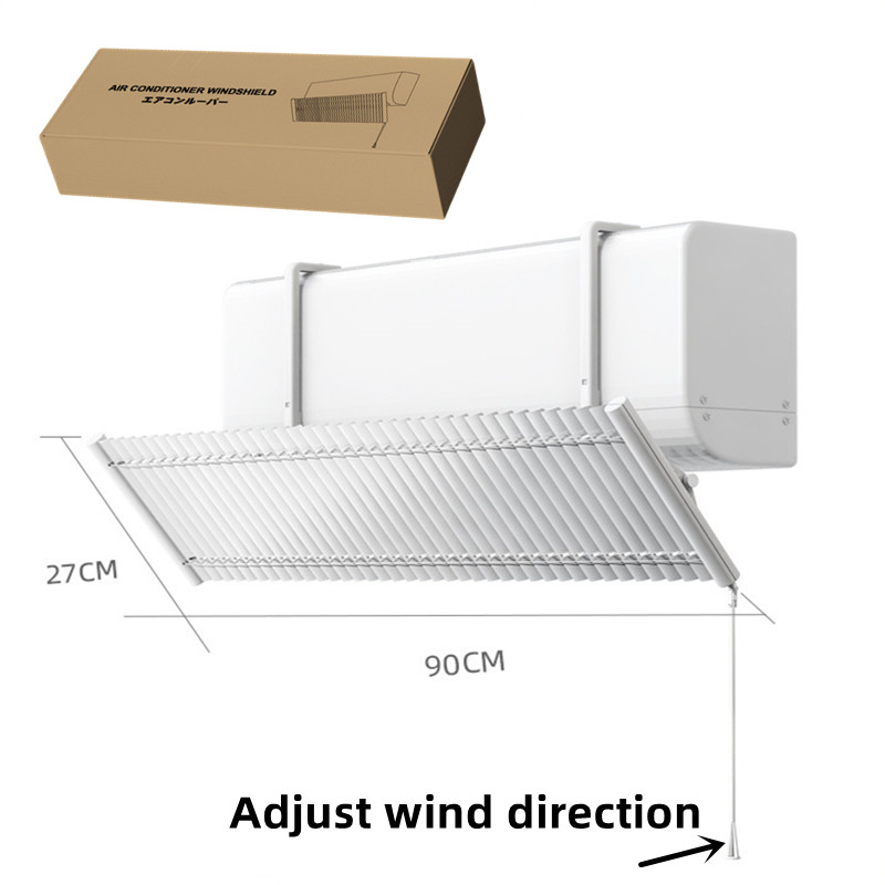 Air Conditioner Wind Shield Aircon Wind Deflector AC Windshield ...