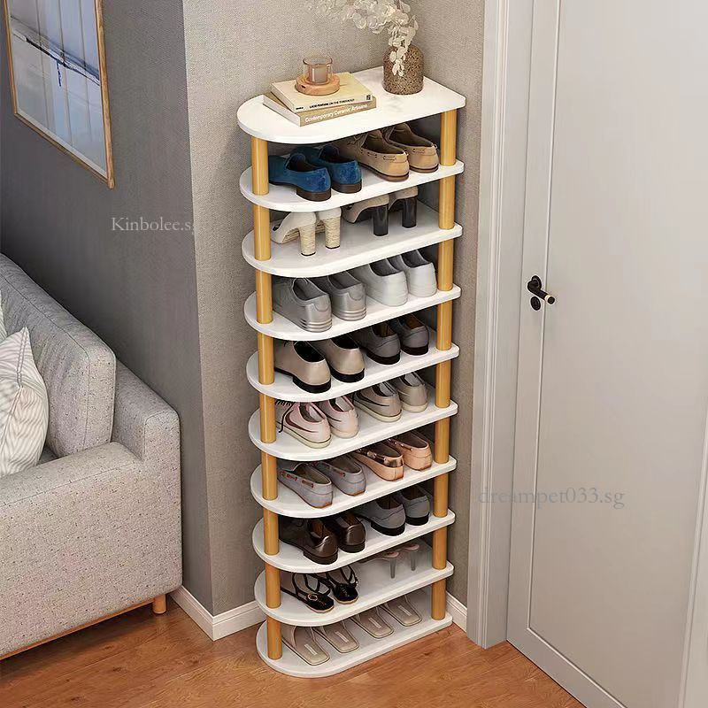 Shoe Rack Simple Shoe Cabinet Doorstep Household Rental Room Small Shoe ...