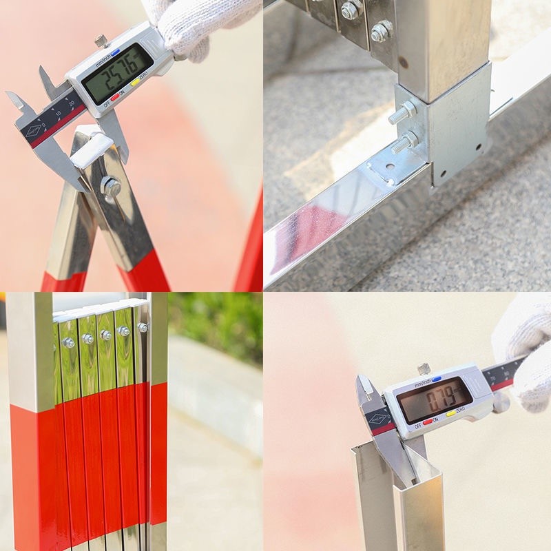 Folding Safety Barricade Expandable Mobile Barricade for Mall ...