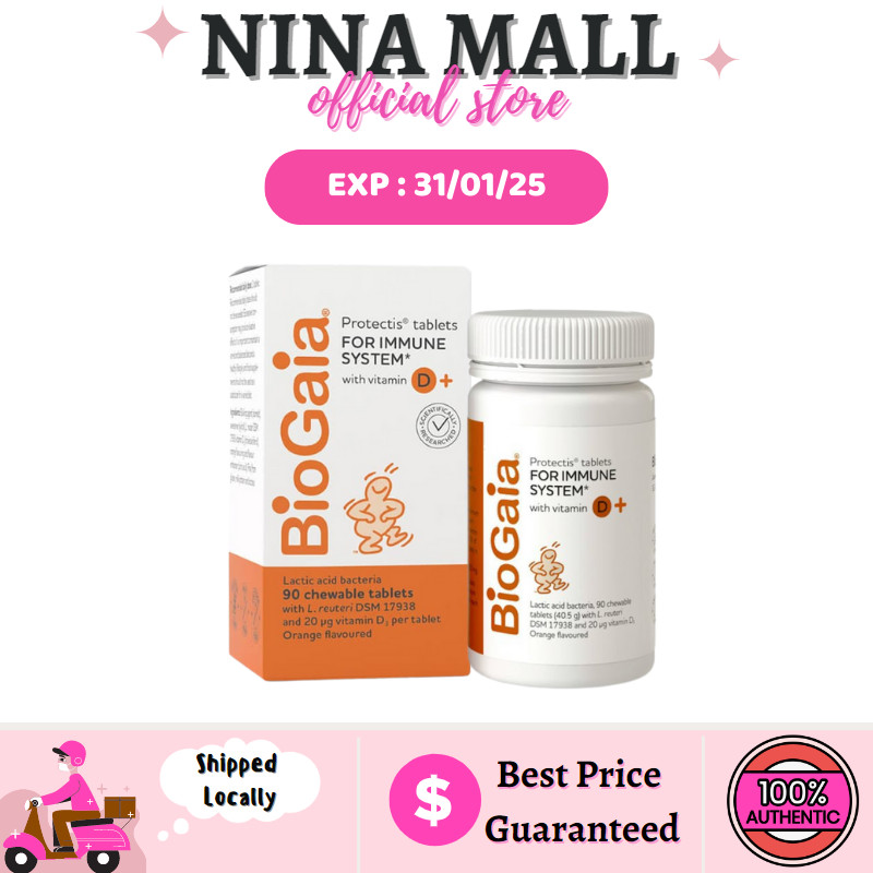 Biogaia Protectis Lemon 10 Chewable Tablets - View #7