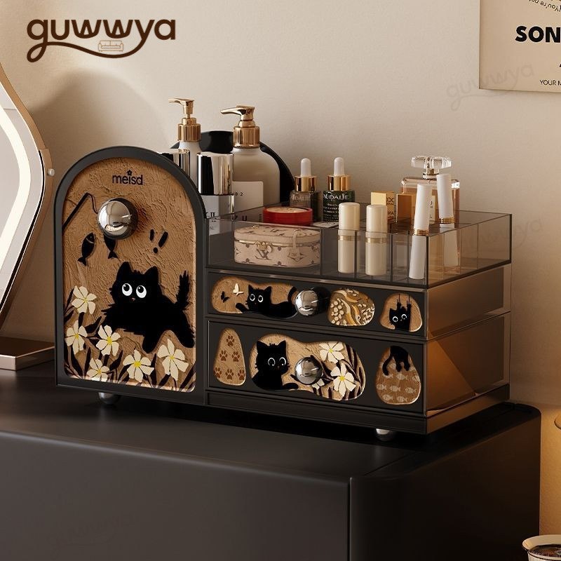 Makeup Organizer Ornament Dressing Table Jewelry Skincare Lipstick ...