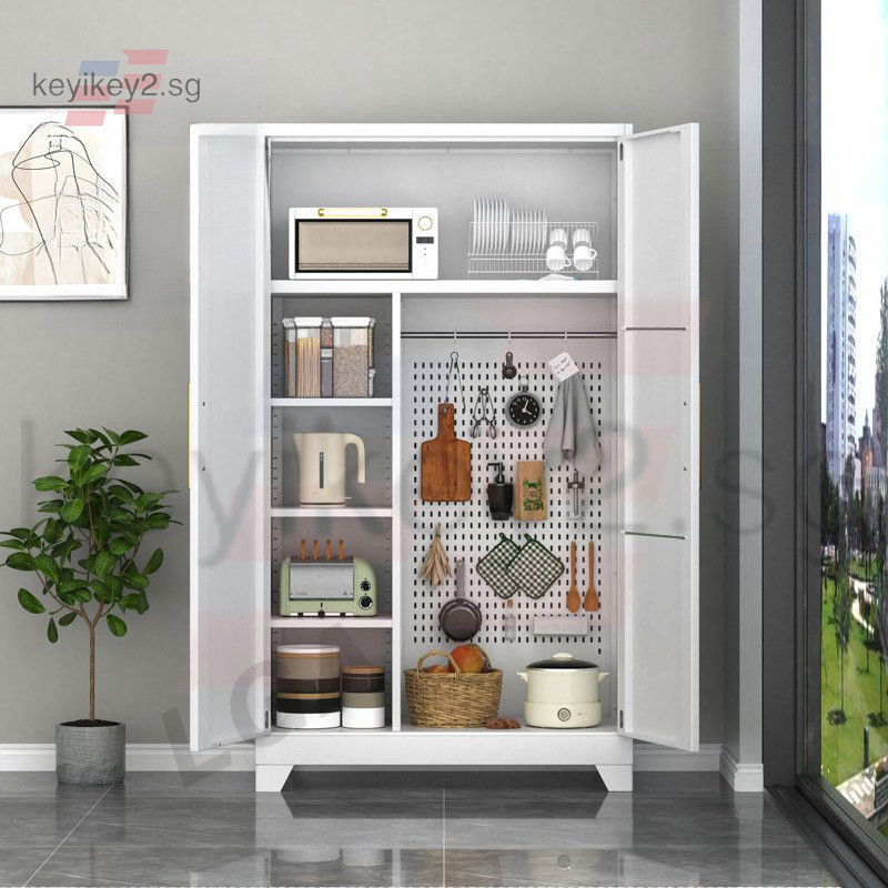 Storage Cabinet Home Balcony Locker Mop Tools Outdoor Cleaning Iron ...