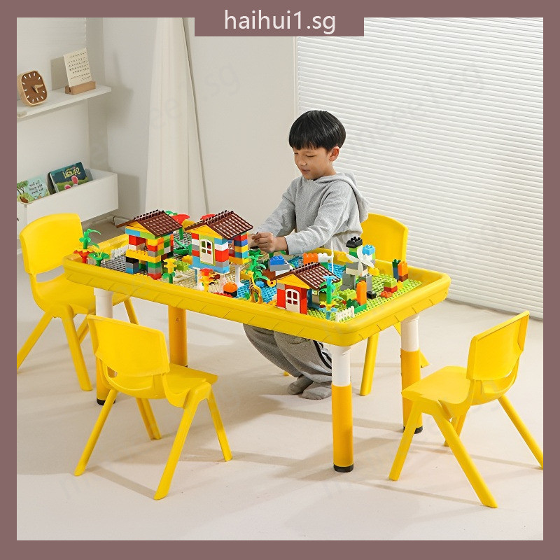 Building Blocks Household Nano Block Children's Single Table Building ...