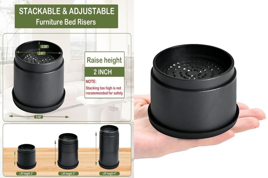 [WM] Adjustable Sofa Risers Adjustable Furniture Riser Set for Bed ...