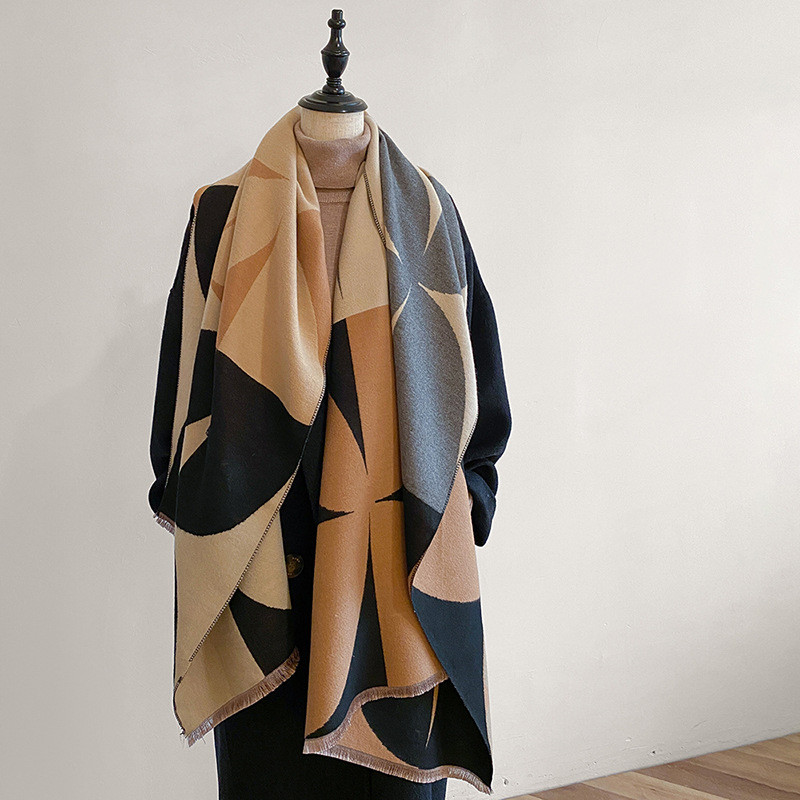 【ready stock】new fashion women cashmerelike shawl winter keep warm