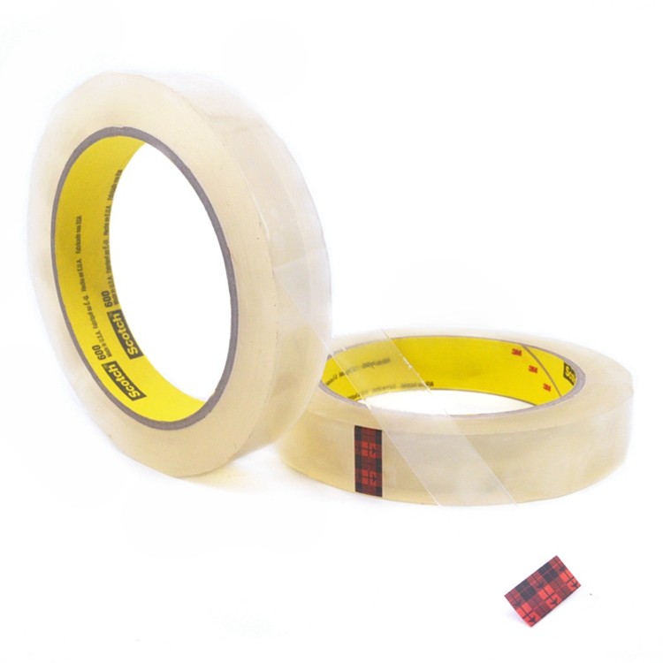 3M Scotch Transparent Tape 600 Tape 600P Ink Adhesion Test Tape Large