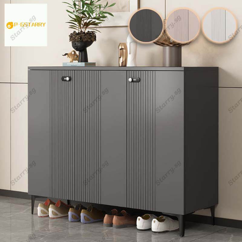 S·T Shoe Cabinet Lockable Shoe Cabinet For Home Entrance Hallway ...