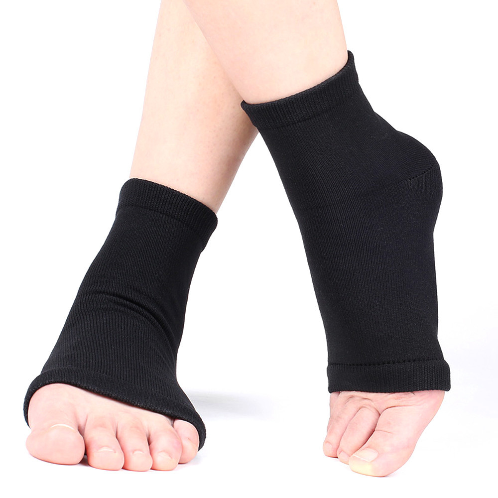 2Pcs Arch Support Sleeve Cushioned Soft Elastic Gel Pad Fabric Arch ...