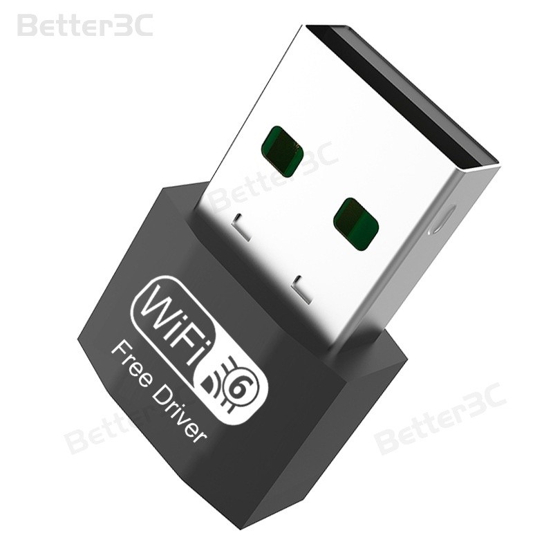 Driver Free Mini USB Wireless network card Wifi6 300Mbps Wifi adapter