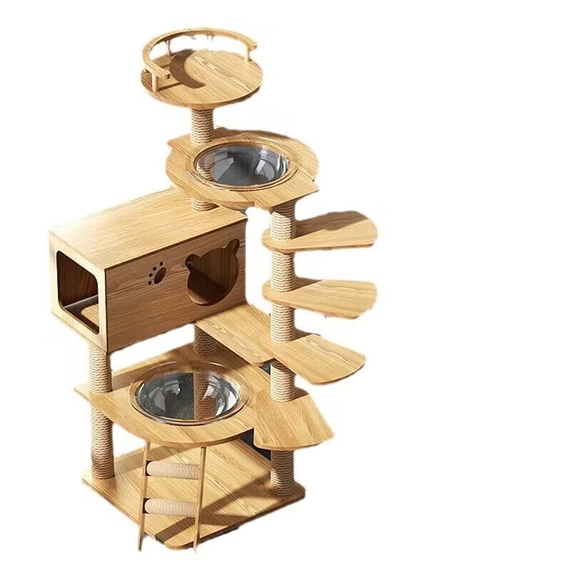 Nest Integrated Space Module Rack Scratching Tree Sky Pillar Jumping ...