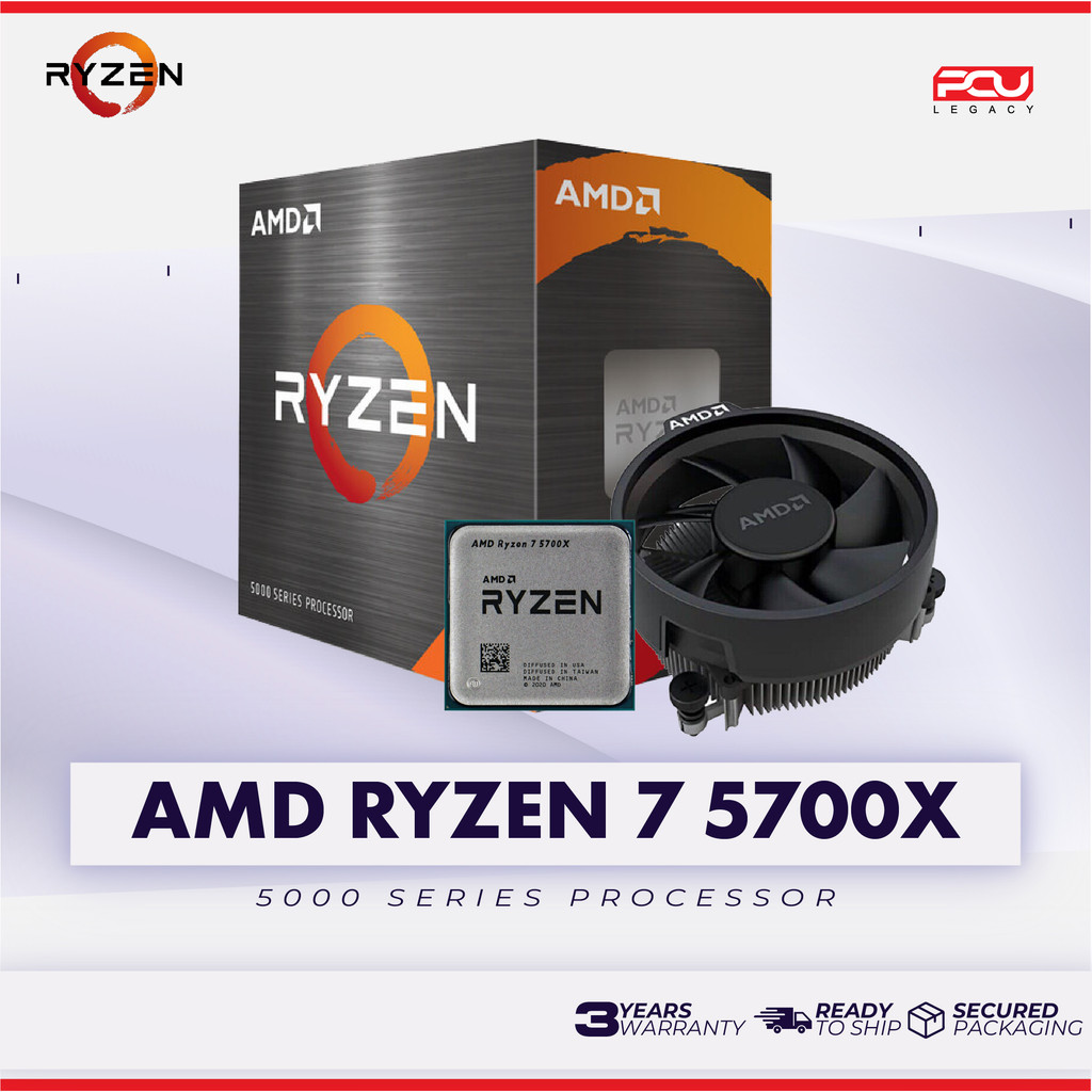 AMD RYZEN 7 5700X AM4 PROCESSOR | Shopee Singapore