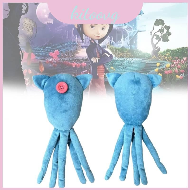 Squid Coraline Enchanting Plushie With A Cute Blue Color For Perfect ...