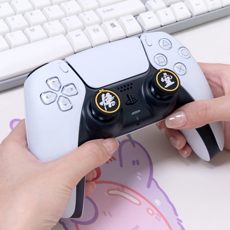Silicone Thumb Stick Grip Cap Joystick Cover For PS5 PS4 Slim Xbox One ...