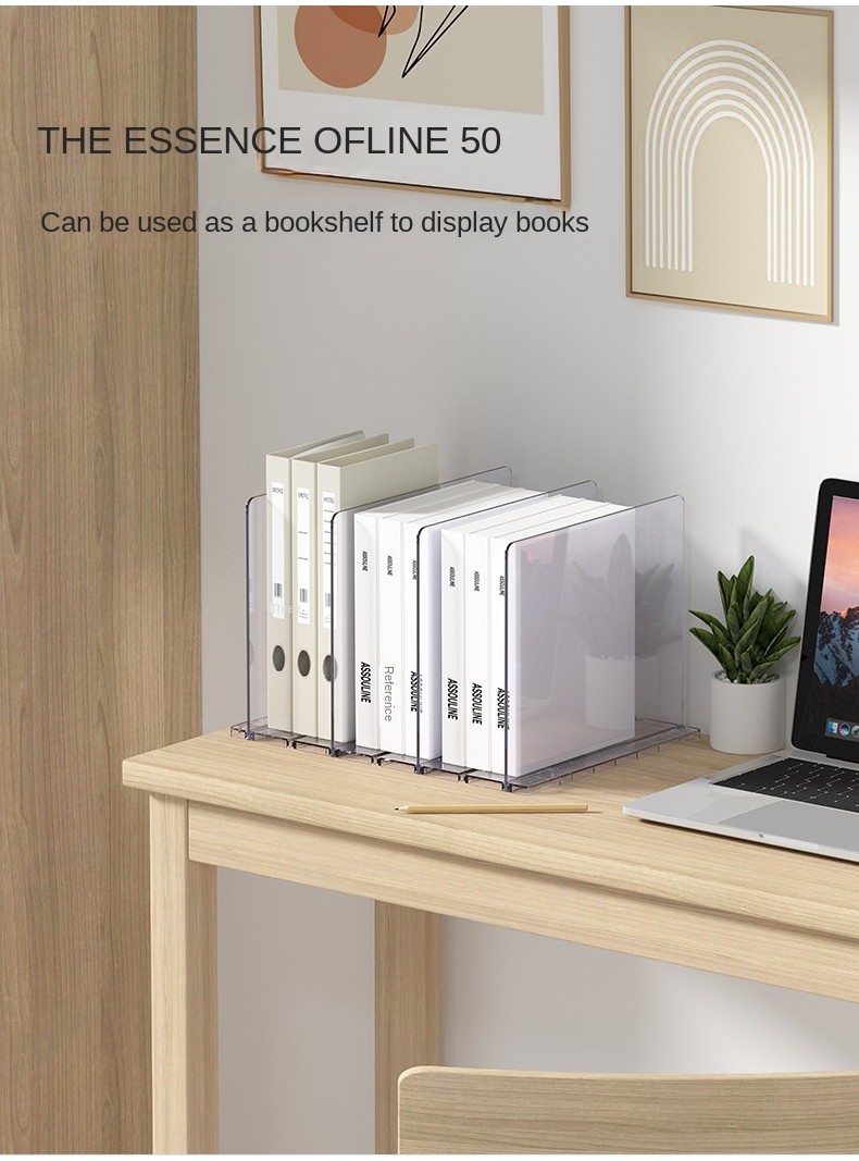 Bag Organizer Transparent Stackable Bag Storage Box White Bag/Book ...