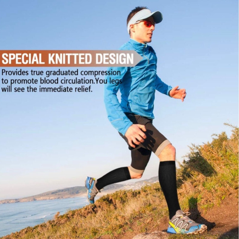 Premium Medical Grade Compression Socks for Pain Relief Swelling Shin ...