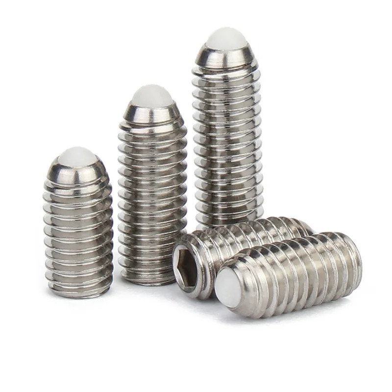 M3 M4 M5 M6 M8 M10 M12 304 Stianless Steel POM Ball Hex Socket Allen ...