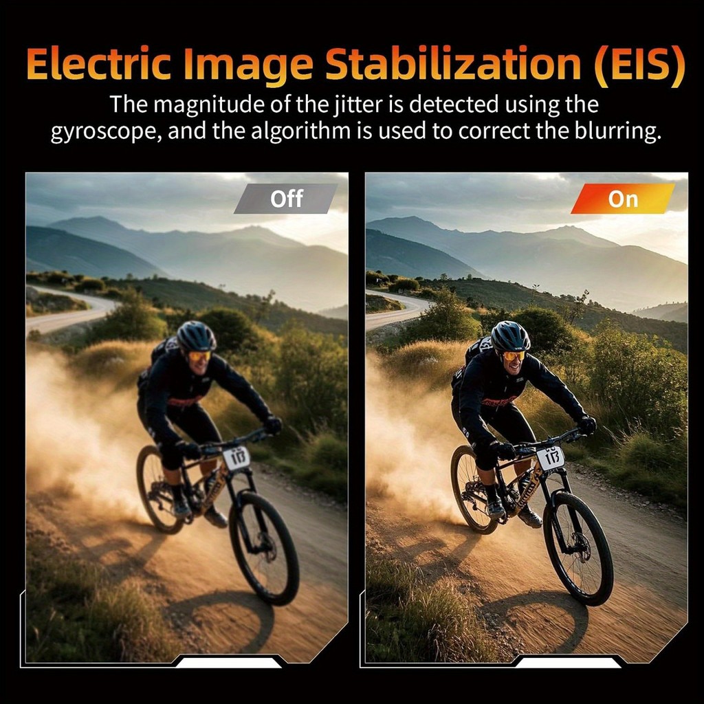 Bike Camera Bicycle Video Cameras Recorder Action Cameras 4K 30fps EIS ...