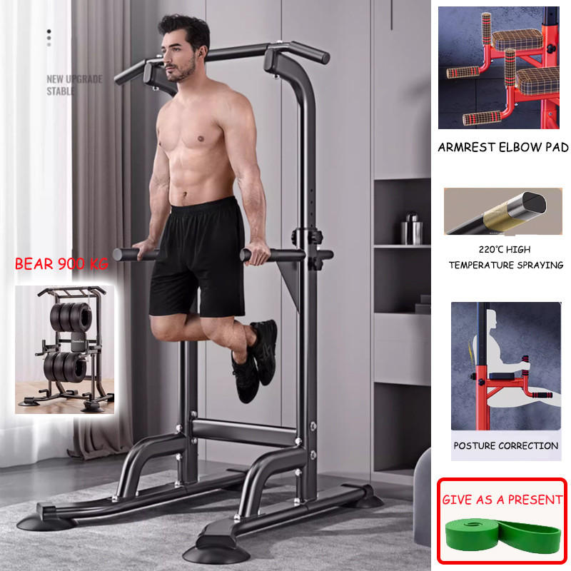 GAQ Pull Up Bar New Adjustable Pull Up Bar Top double bar Multi functional exercise equipment Power Tower Home Gym Fiess