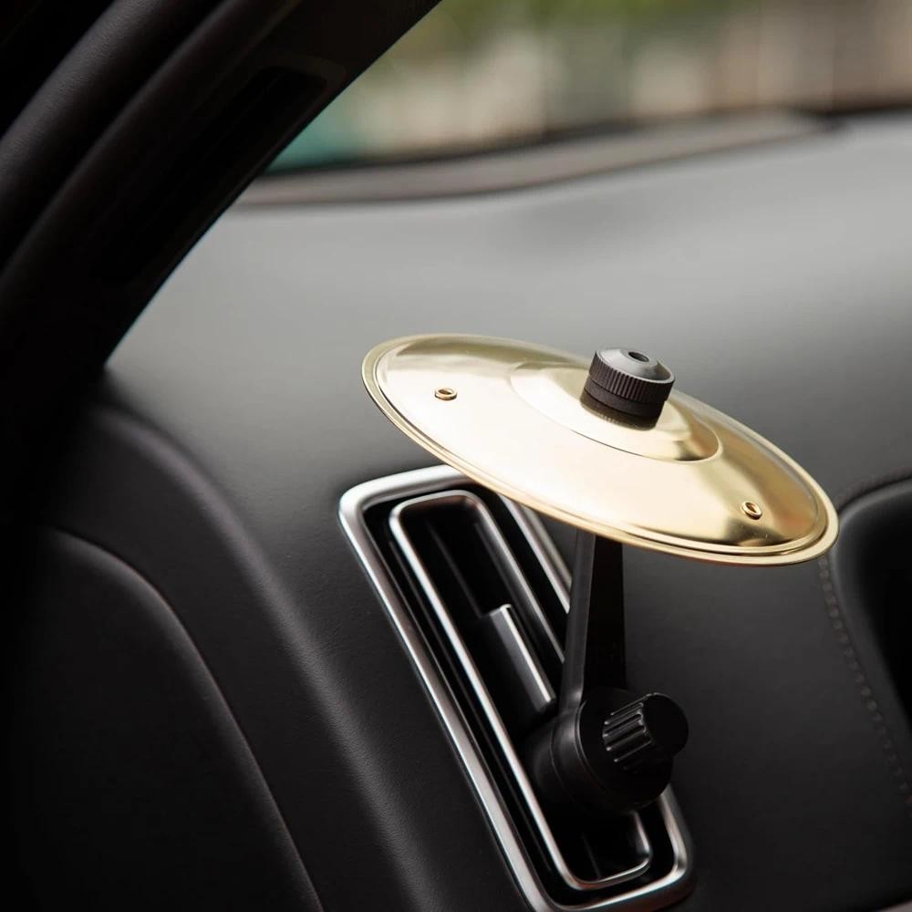 Car Crash Cymbal Air Vent Mini Drum Car Hand-shooting Cymbals Car Drum ...