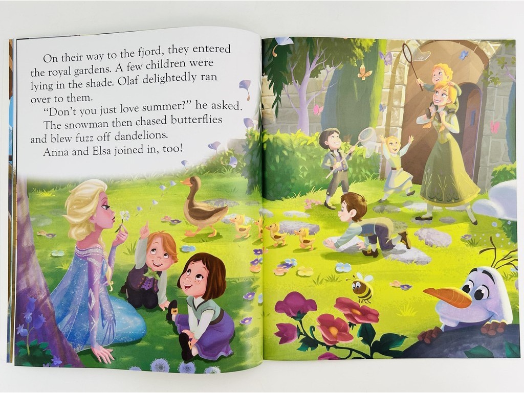 Disney Frozen Olaf's Perfect Summer Day Picture Story Book For Kids To ...