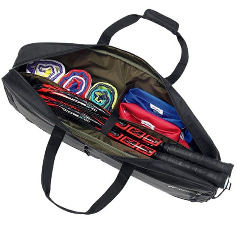 YONEX Black Badminton Racket Bag Waterproof Women Men Match Training
