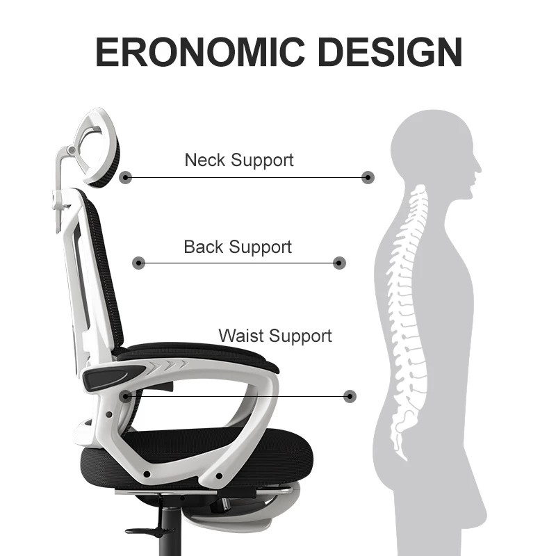 （SG) 707 Computer Chair Ergonomic Home Office Chair Computer Chair 135 ...