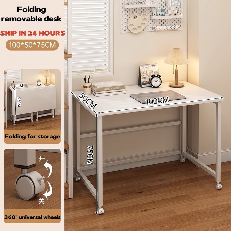 【Ready Stock】 Movable Laptop Table/Outdoor Table/Simple Foldable Table ...