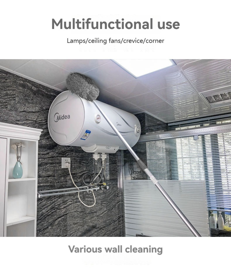 Dust Remover Dust Sweeper Ceiling Cleaner Fan Duster Dust Brush Round ...