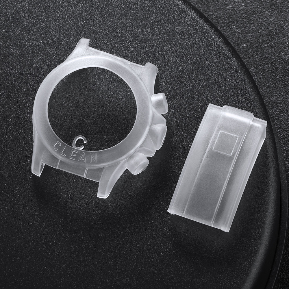 Watch Case Protective Cover Transparent Buckle Protective Case for ...