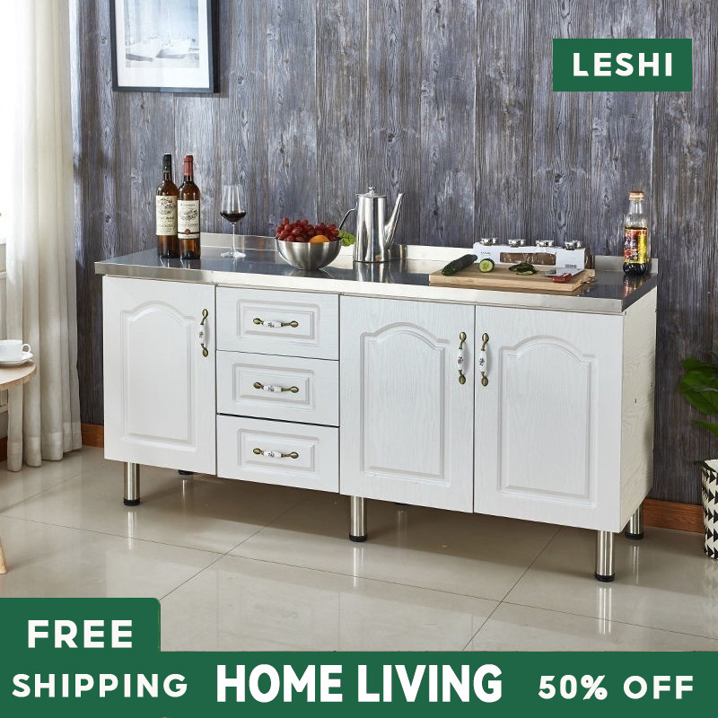 Curated visual reference: Fresh Look at Simple Cabinet Assembly Economical Stainless Steel Cupboards Kitchen