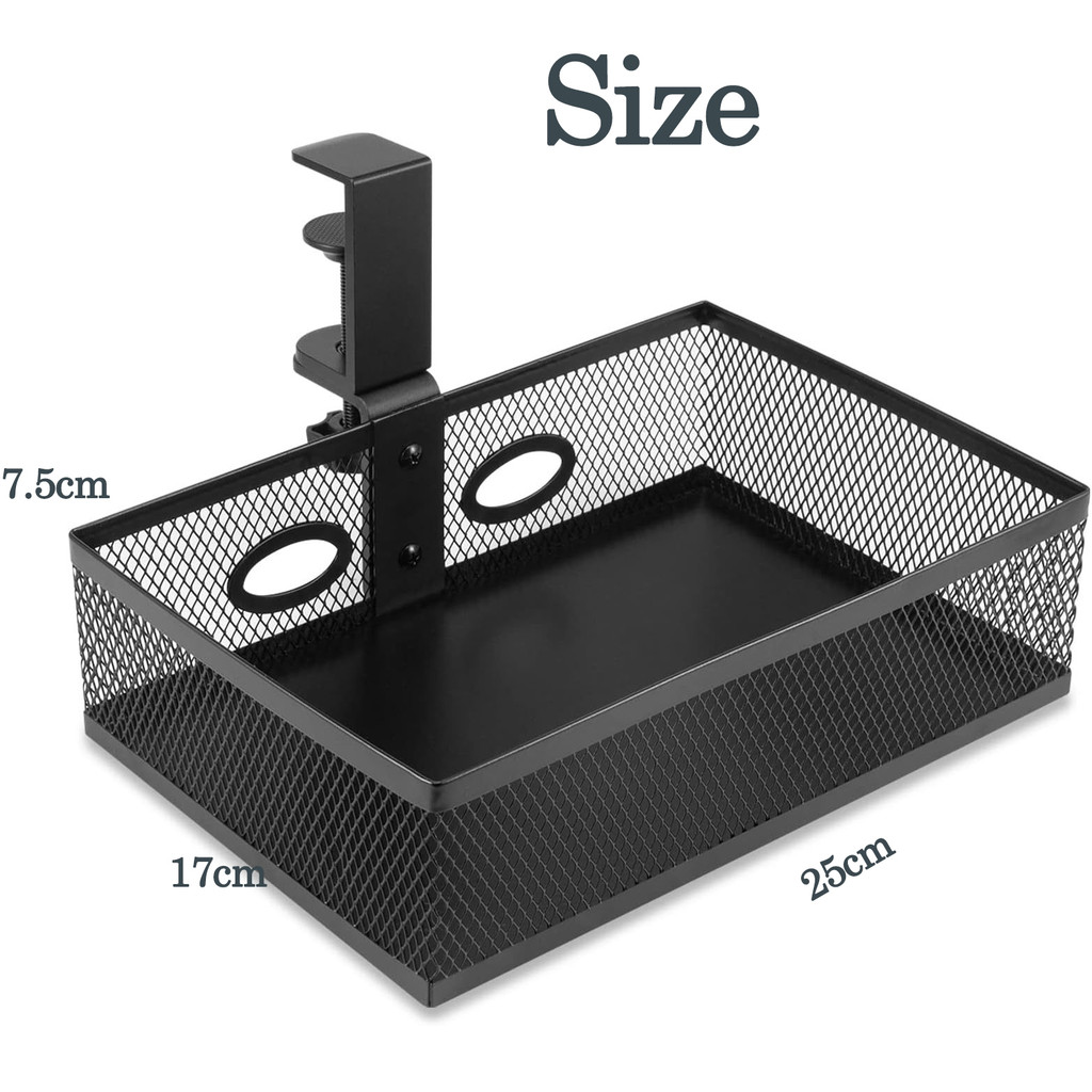Under Desk Drawer Organizer 360 degree rotating Desk Drawer Rotatable ...