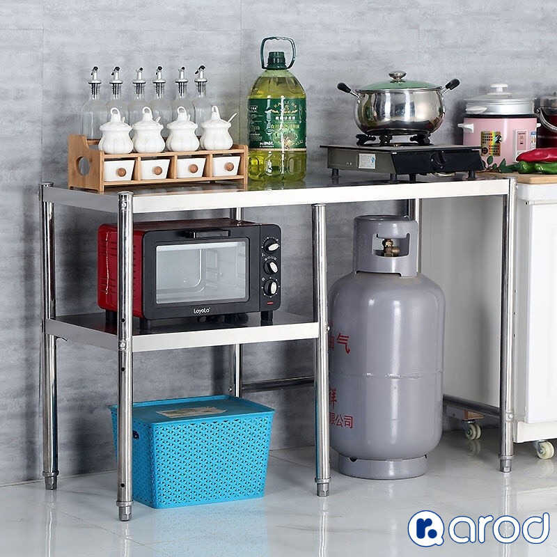 AROD Kitchen Stainless Steel Console Rack Storage Rack Liquefied Gas ...