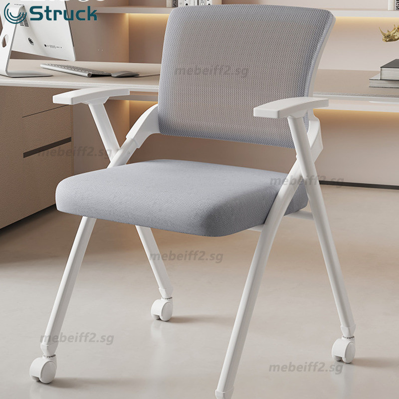 Folding Stool Conference Chair With Table Board Integrated Table Chair ...