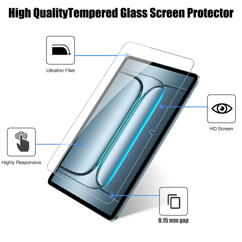 HD Scratch Proof Tempered Glass Screen Protector For OnePlus Pad Lite ...