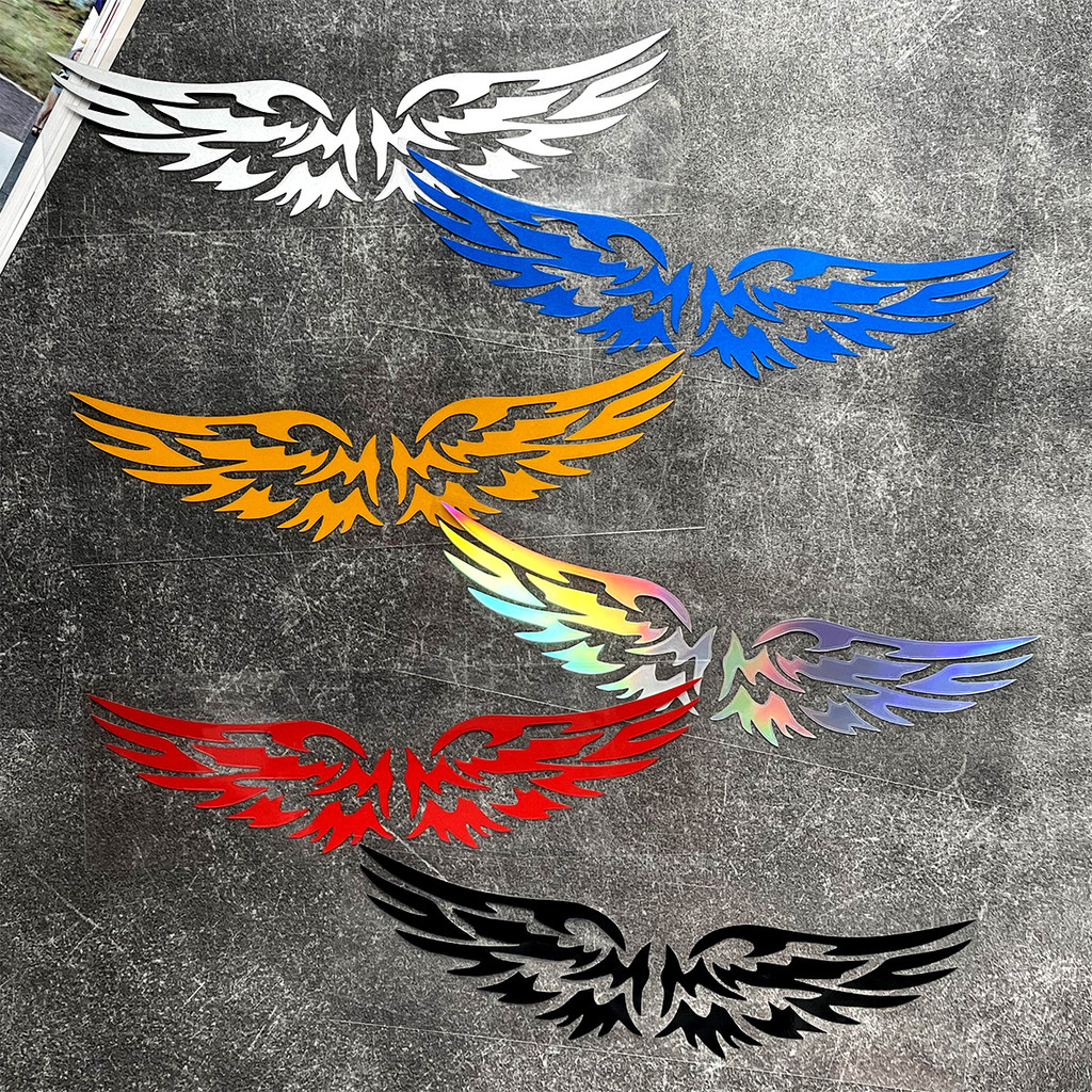 5Color/For YAMAHA Wing Stickers Helmet Motorcycle Decoration Reflective ...